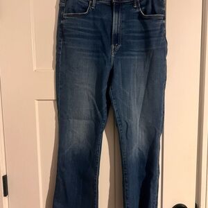 MOTHER Women's Blue Boyfriend Jeans